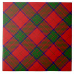 Robertson tartan red green plaid tile<br><div class="desc">Robertson clan tartan red green plaid</div>