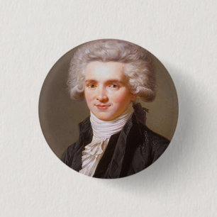 Robespierre 3 Cm Round Badge