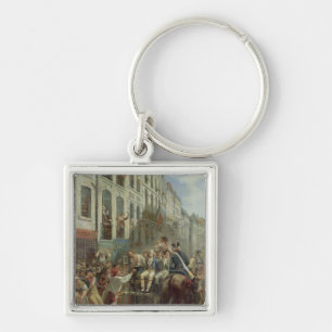 Robespierre and Saint-Just Key Ring