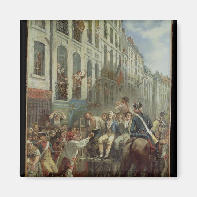 Robespierre  and Saint-Just Magnet (Front)