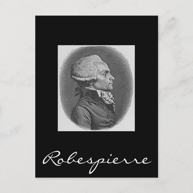 Robespierre Postcard (Front)