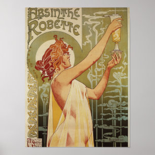 Robette Absinthe Advertisement Poster