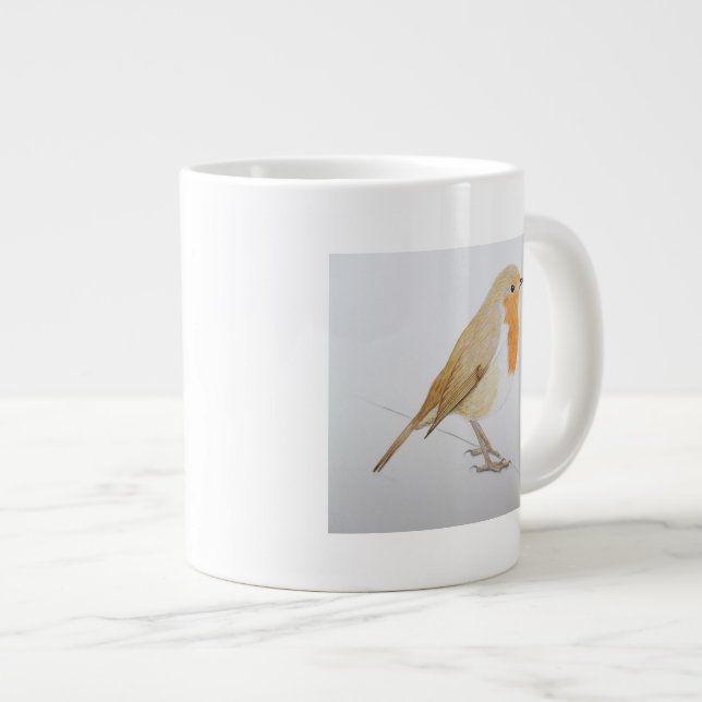 Robin 2011 large coffee mug (Front Right)