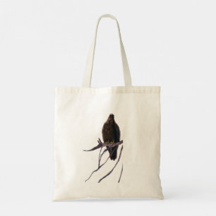 Robin and Juvenile Bald Eagle Tote Bag