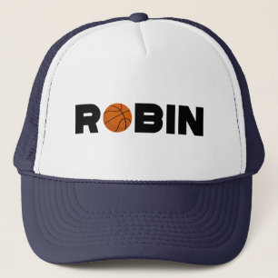 Robin Basketball Trucker Hat