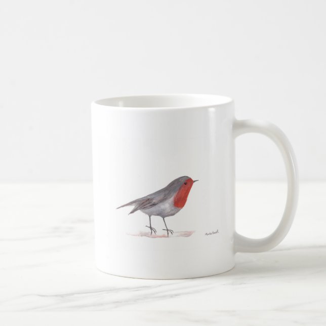 Robin bird coffee mug (Right)