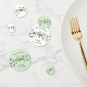 Robin Birds Nest Eggs Spring Baby Shower Confetti