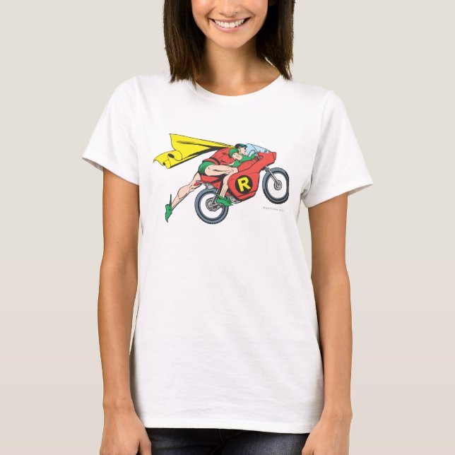 Robin & Cycle T-Shirt (Front)