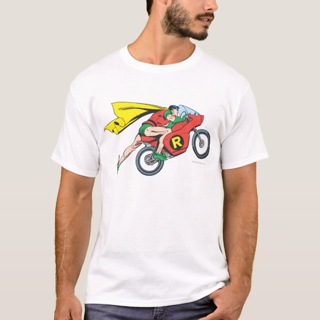 Robin & Cycle T-Shirt (Front)