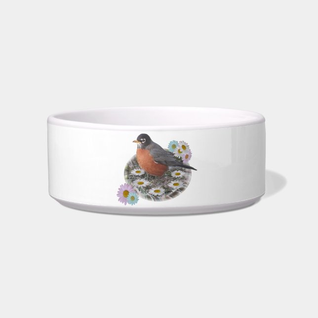 Robin Daisy Fairy Ring Bowl (Front)