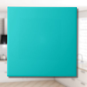 Robin Egg Blue Solid Colour   Classic   Elegant Ceramic Tile