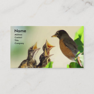 Robin Family Business Card
