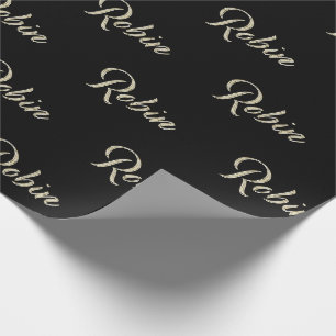 Robin First Name Name edles Gift Paper