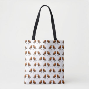Robin Frenzy All Over Print Bag (choose colour)