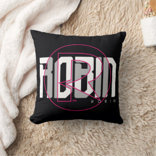 Robin Hi-Tech Name Graphic Cushion