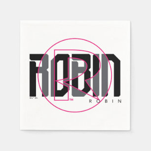 Robin Hi-Tech Name Graphic Napkin