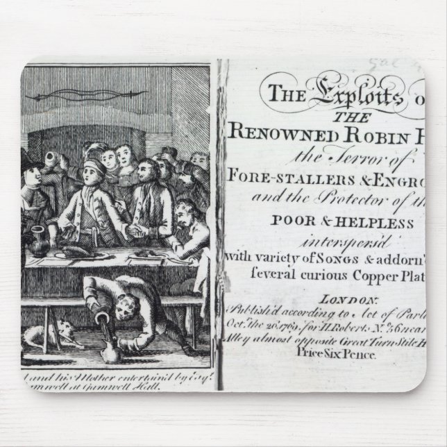 Robin Hood and his mother Mouse Pad (Front)