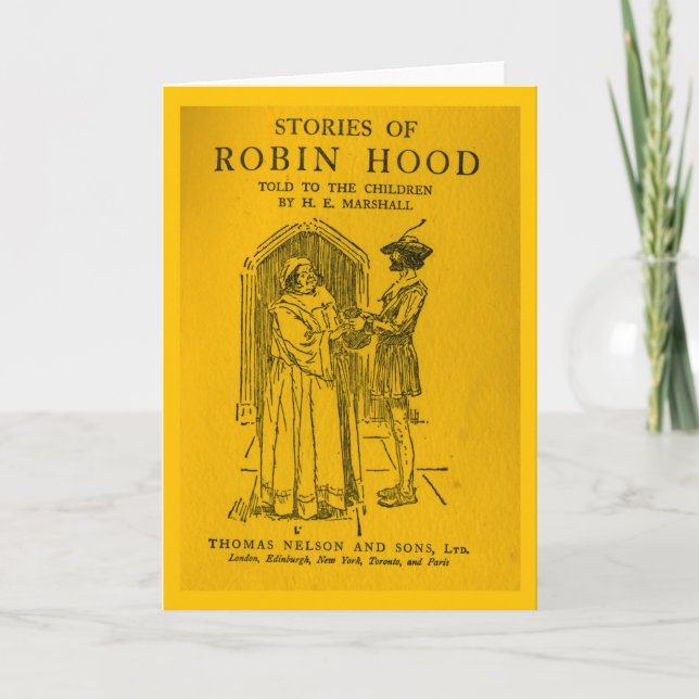 Robin Hood As Told Holiday Card (Front)