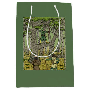 Robin Hood in Sherwood Forest Medium Gift Bag