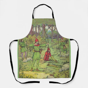Robin Hood In The Forest Apron