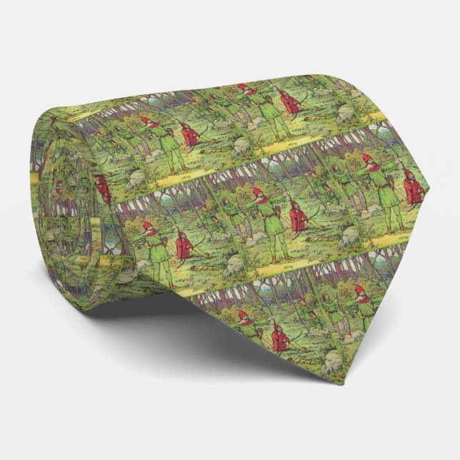 Robin Hood In The Forest  Tie (Rolled)