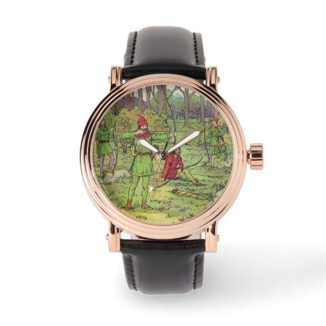 Robin Hood In The Forest  Watch (Front)