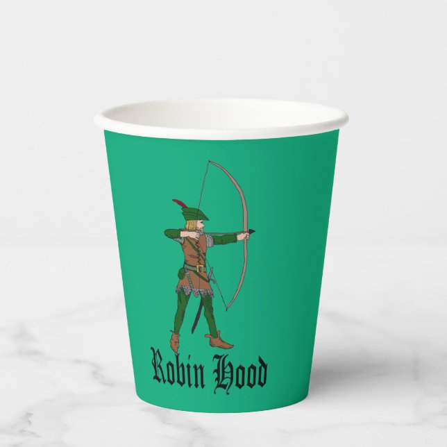 Robin Hood Paper Cup (Front)