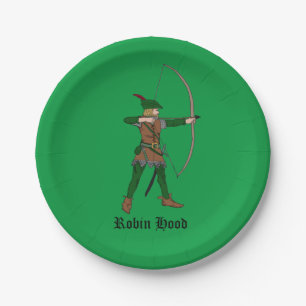 Robin Hood Paper Plate