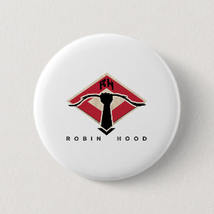 Robin Hood Resist 6 Cm Round Badge