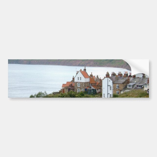 Robin Hood's Bay Bumper Sticker (Front)
