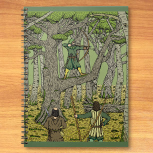 Robin in Sherwood Notebook