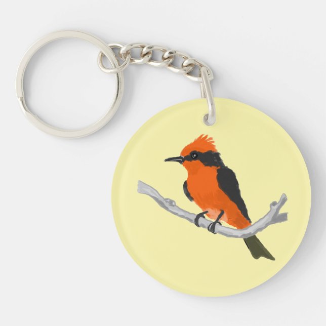 Robin Key Ring (Front)