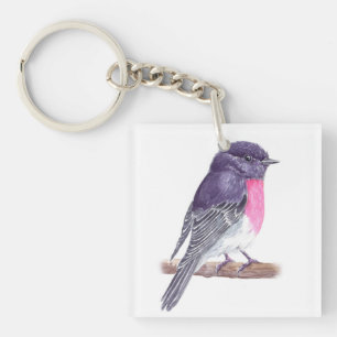 Robin Key Ring