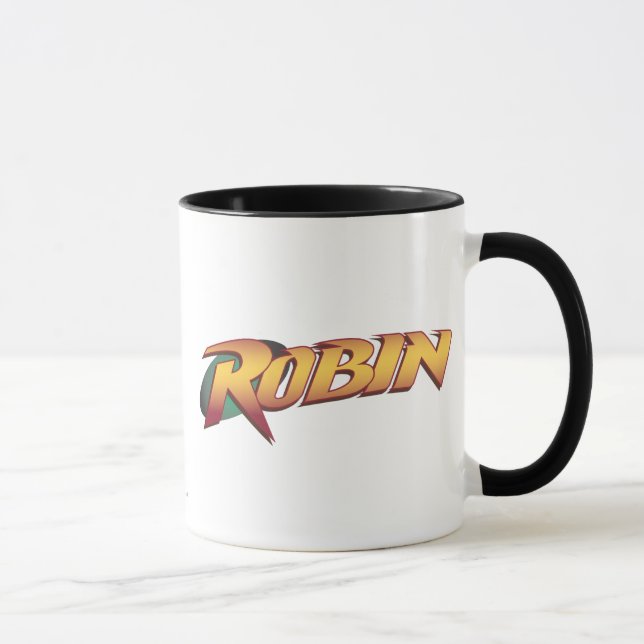 Robin Name Logo Mug (Right)
