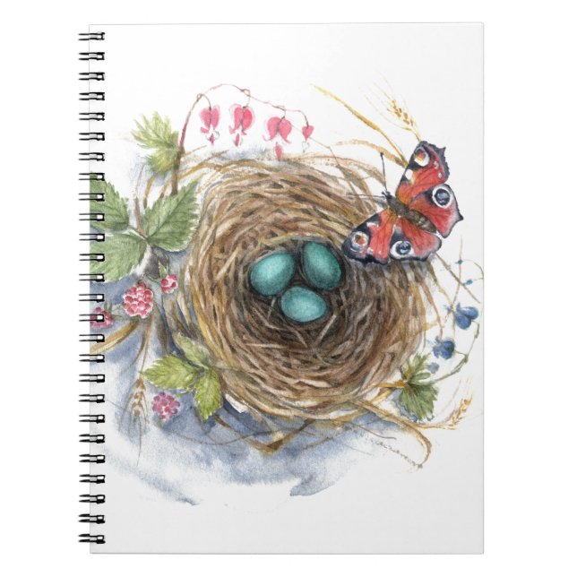 Robin Nest Notebook (Front)