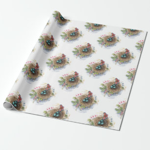Robin Nest Wrapping Paper