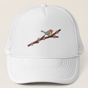 Robin on Sakura Trucker Hat