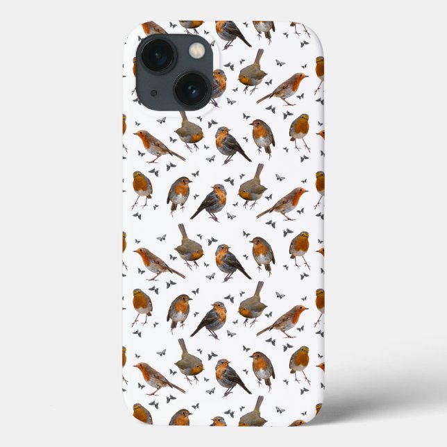 Robin Party iPhone 13 Case (choose colour) (Back)