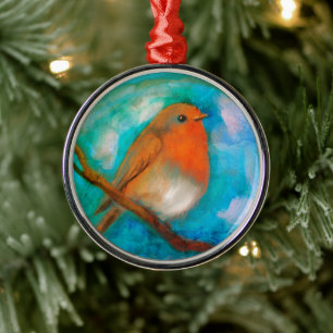 Robin redbreast ornament
