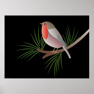 Robin Redbreast Poster