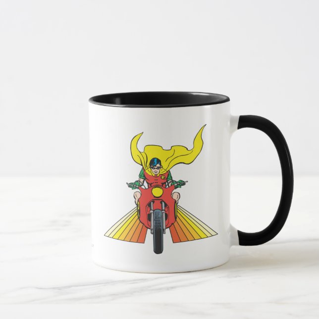 Robin Rides 2 2 Mug (Right)