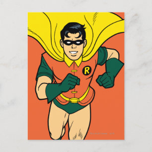 Robin Running Postcard