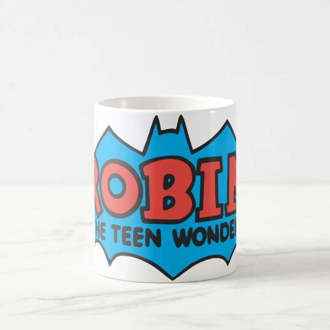Robin The Teen Wonder Logo Coffee Mug (Center)