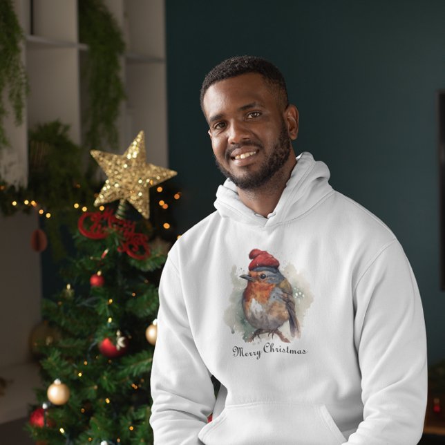 Robin Winter Delight, custom Hoodie (Creator Uploaded)