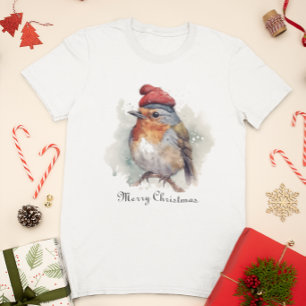 Robin Winter Delight, custom T-Shirt