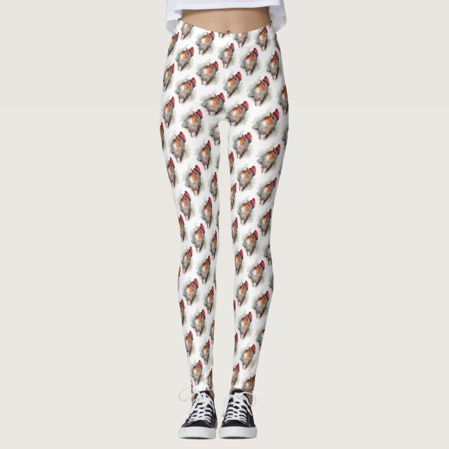 Robin Winter Delight Leggings (Front)
