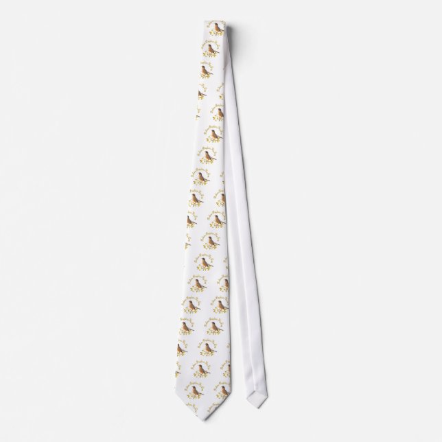 Robins Brighten My Day Tie (Front)