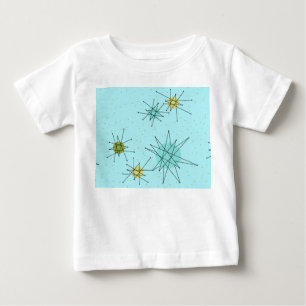 Robin's Egg Blue Atomic Starbursts Tutu Bodysuit