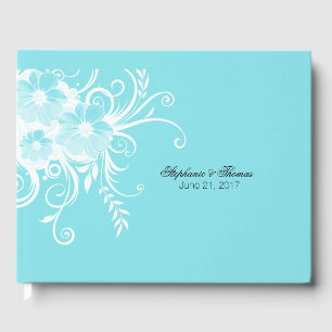 Robins Egg Blue Wedding Guest Book