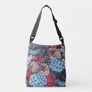 Robins in the garden 3 crossbody bag